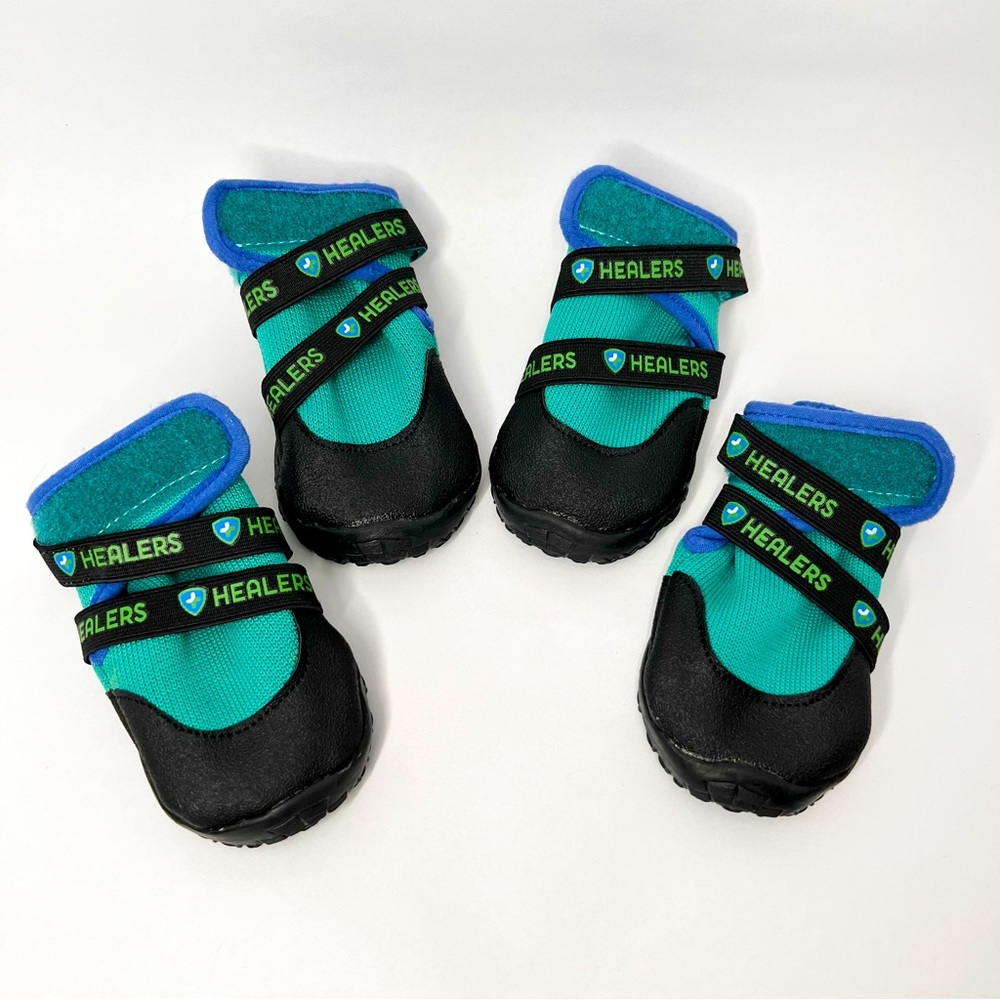 Healers Urban Walker Dog Booties - SET SIZE SIX